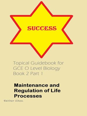 cover image of Topical Guidebook For GCE O Level Biology 2 Part 1